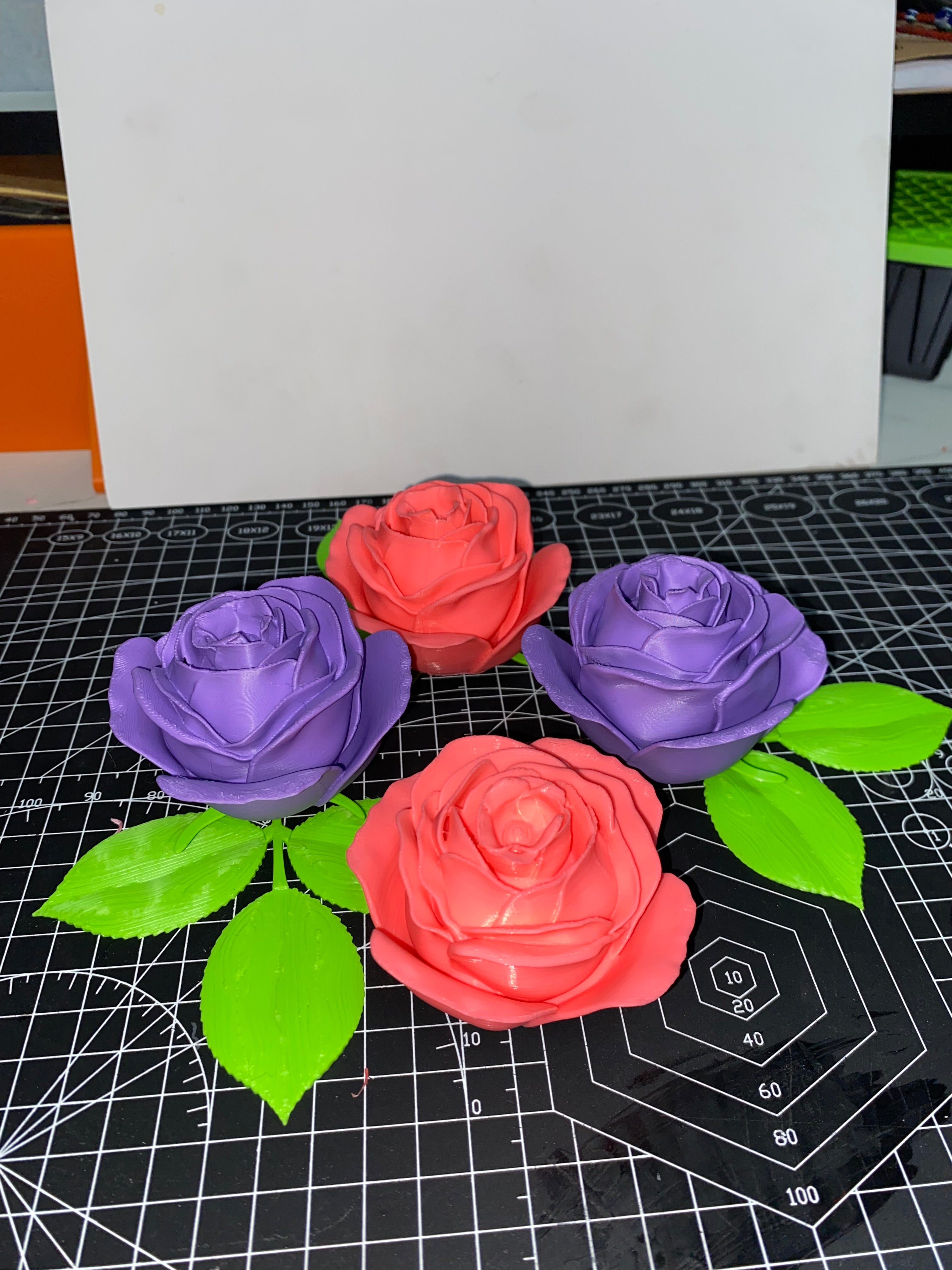 flor eterna tipo rosa